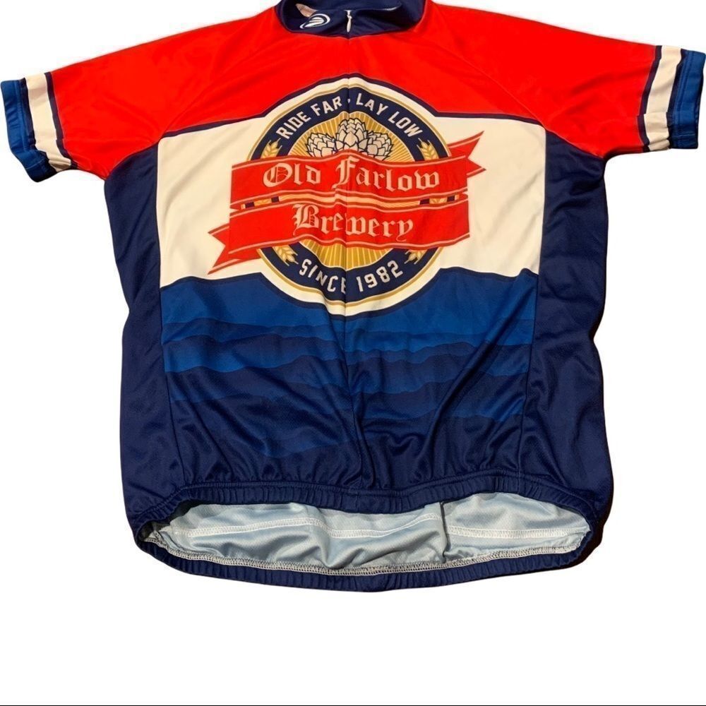 Men’s Cycling Performance Jersey Old Farlow Brewery Biking